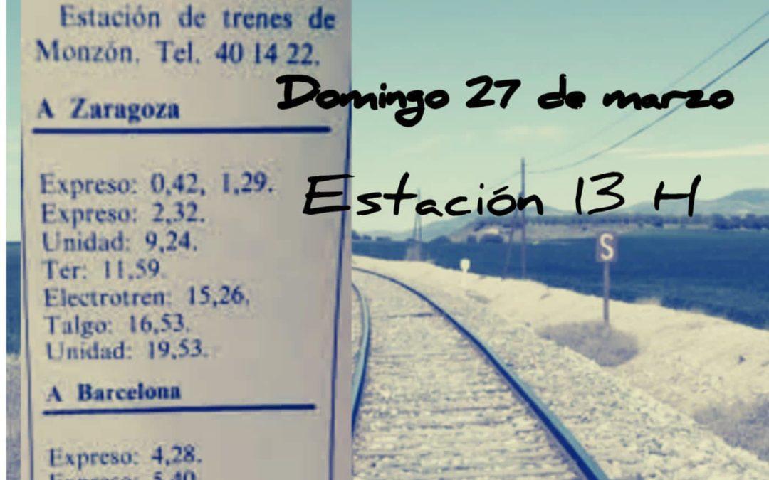 91ª Concentración Monzón No Pierdas tu tren