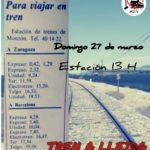 91ª Concentración Monzón No Pierdas tu tren