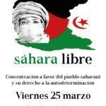 Concentración Sáhara Libre