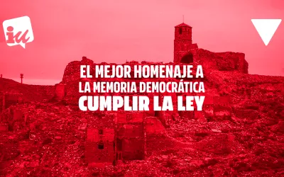 Álvaro Sanz: “El mejor homenaje a la Memoria Democrática es un compromiso serio del Gobierno de Aragón con el desarrollo y cumplimiento de la Ley”