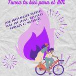 Diseña tu cartel feminista- tunea tu bici para el 8M
