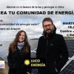 Taller informativo 'Crea tu comunidad de energía'
