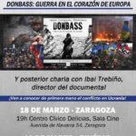 Proyección 'Donbass: guerra en el corazón de Europa'