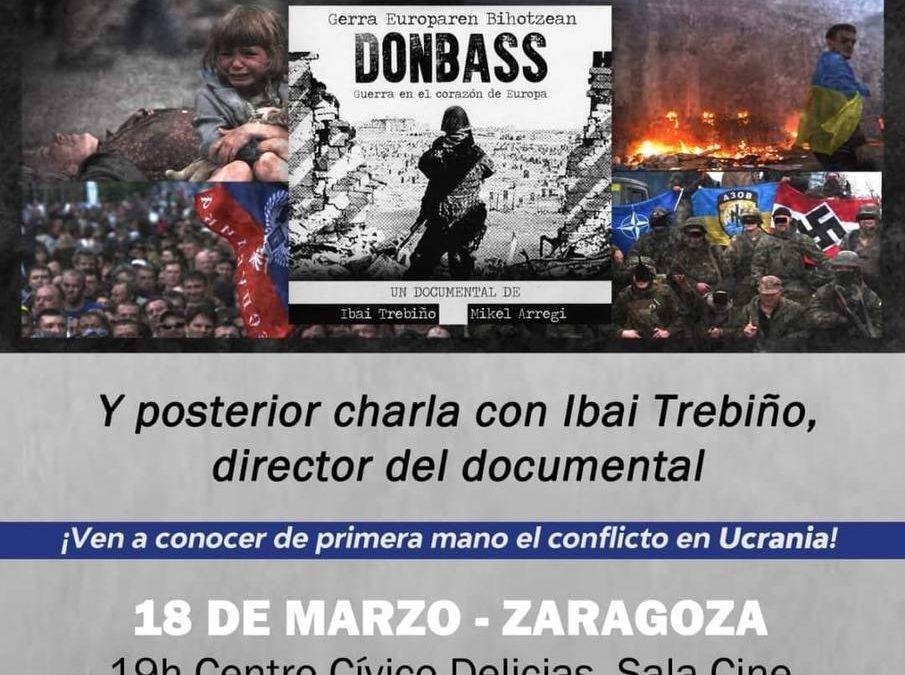 Proyección ‘Donbass: guerra en el corazón de Europa’