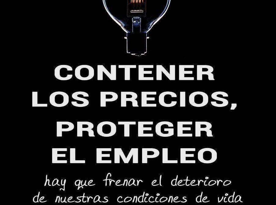 Concentración por el precio de la energía