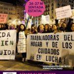 Sentada/concentración Trabajadoras del Hogar