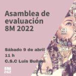 Asamblea evaluación del 8M 2022