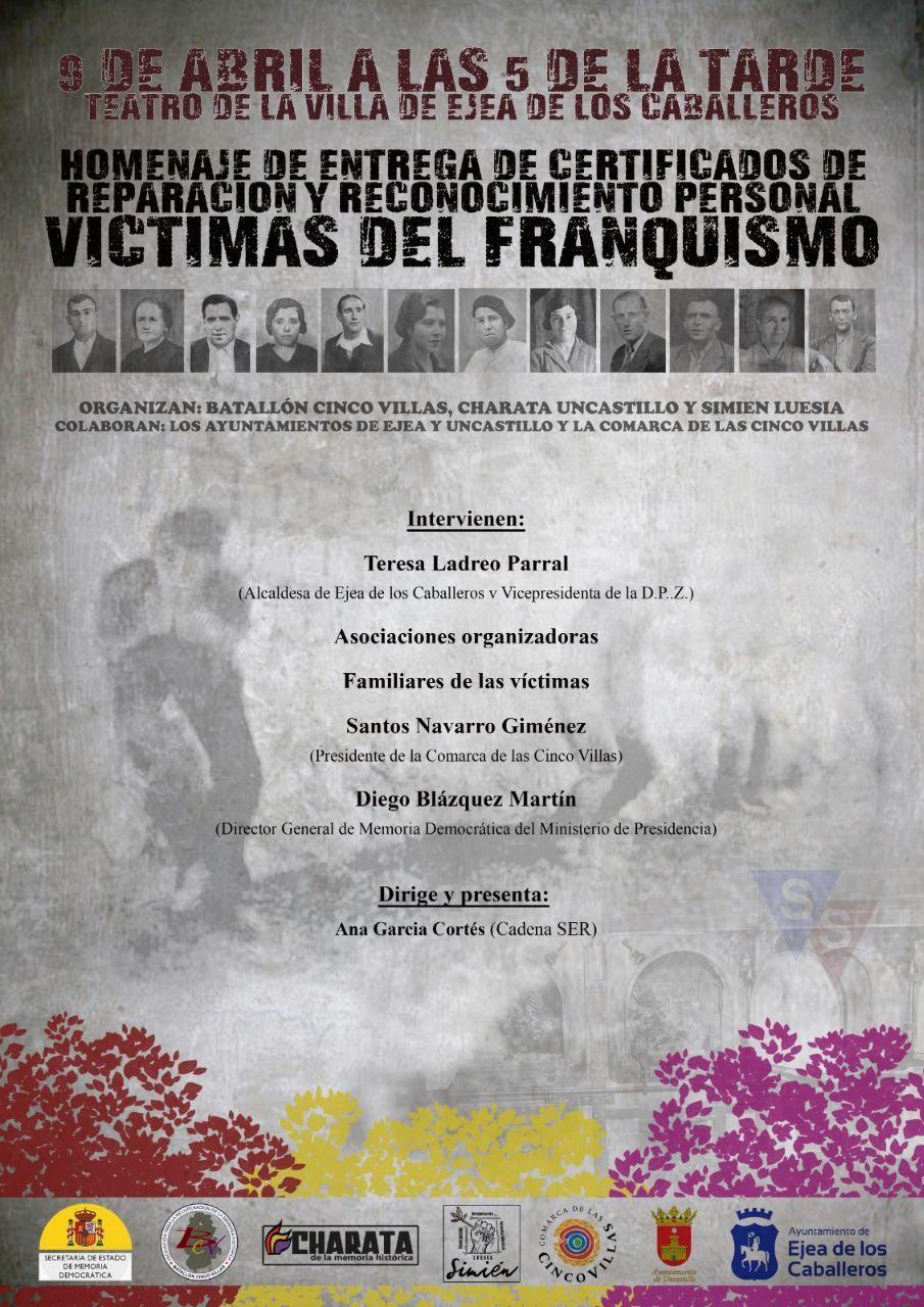 Homenaje Víctimas del franquismo