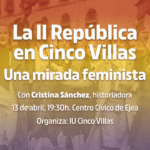 La II República en Cinco Villas: Una mirada feminista