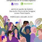 Presentación del estudio: "Participación política de las mujeres campesinas en el Estado español"
