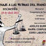 Homenaje a las víctimas del franquismo
