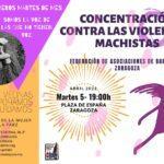 Concentración contra las violencias machistas