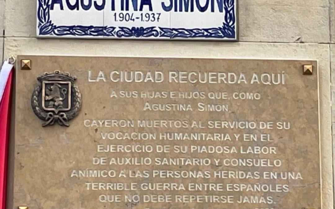IU Zaragoza considera la “resignificación” de las calles Agustina Simón y Pedro Lázaro un incumplimiento de la legislación