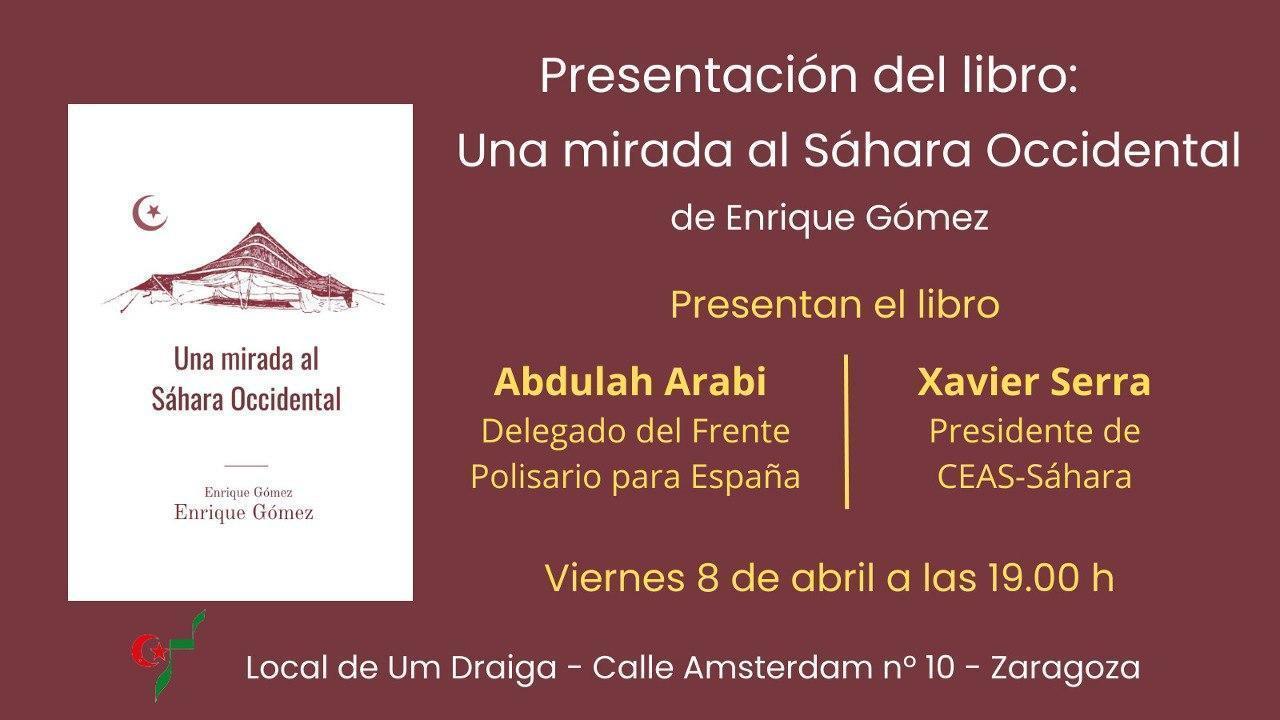 Presentación del libro 'Una mirada al Sáhara Occidental'