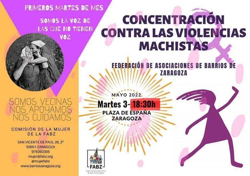 Concentración contra las violencias machistas