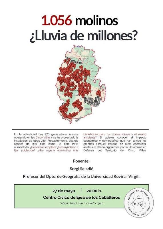 Charla 1056 molinos, ¿lluvia de millones?