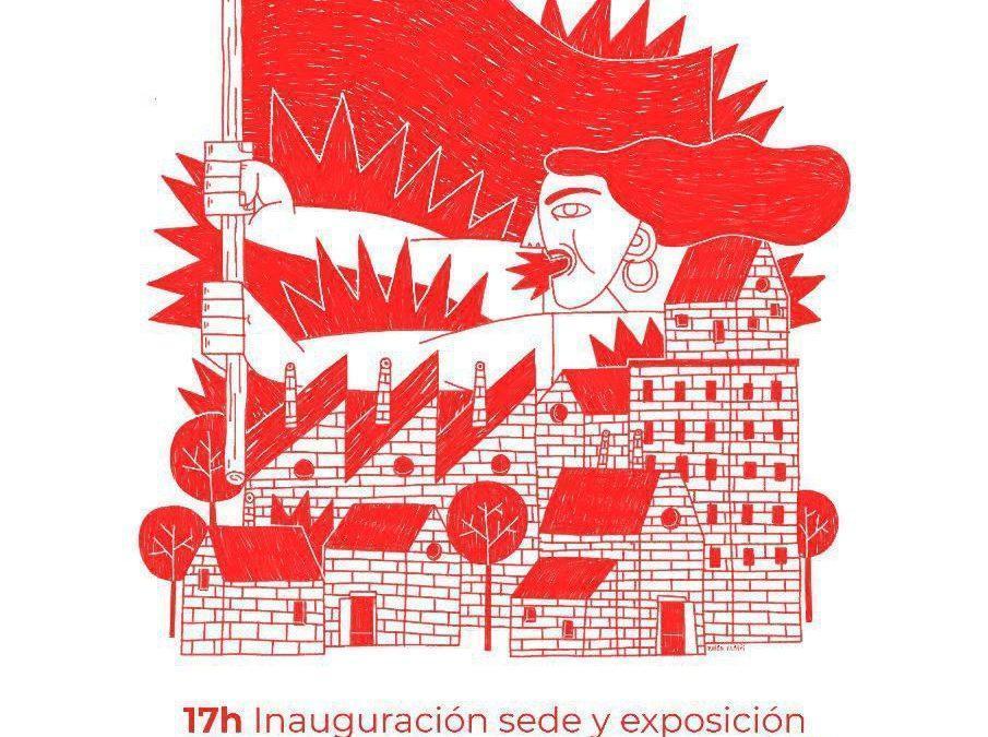 Inauguración de la nueva sede de CGT en Teruel