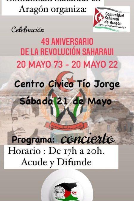 Celebración del 49º aniversario de la Revolución Saharaui