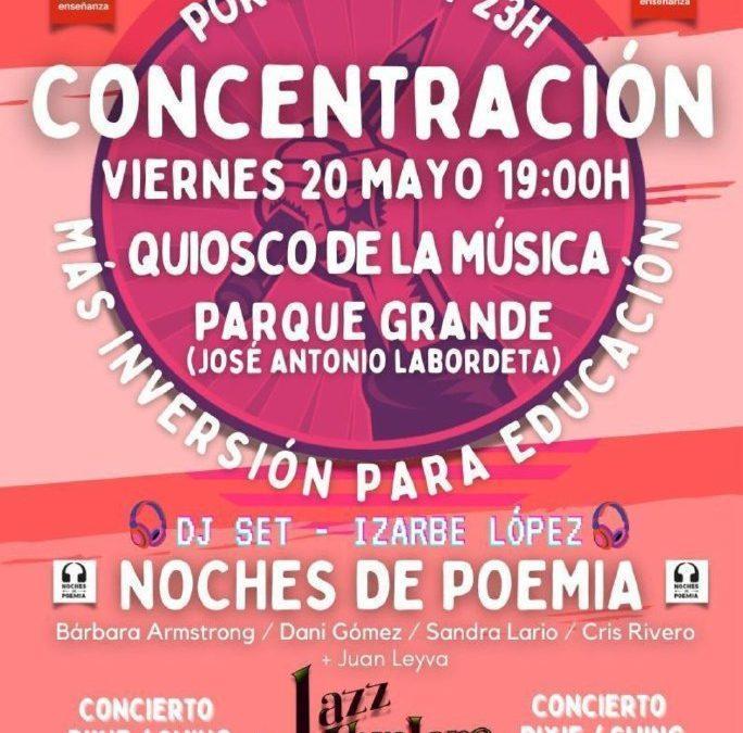 Concentración Noches de Poemia