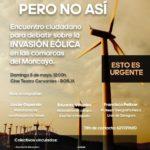 Encuentro ciudadano para debatir sobre la invasión eólica en las comarcas del Moncayo