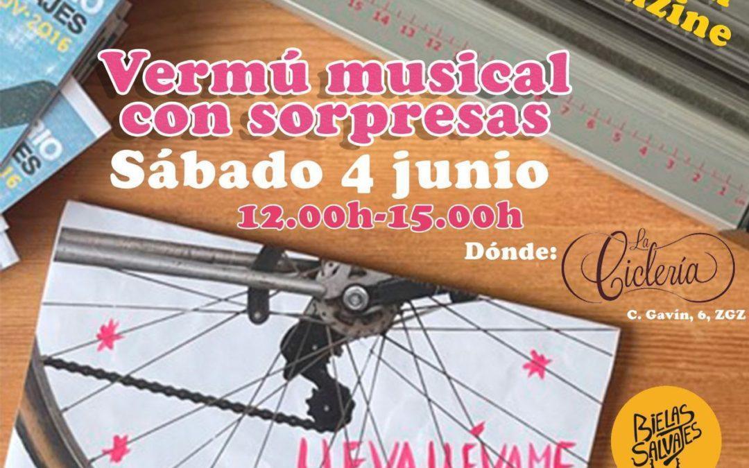 Vermú musical y presentación del nuevo fanzine de Bielas Salvajes