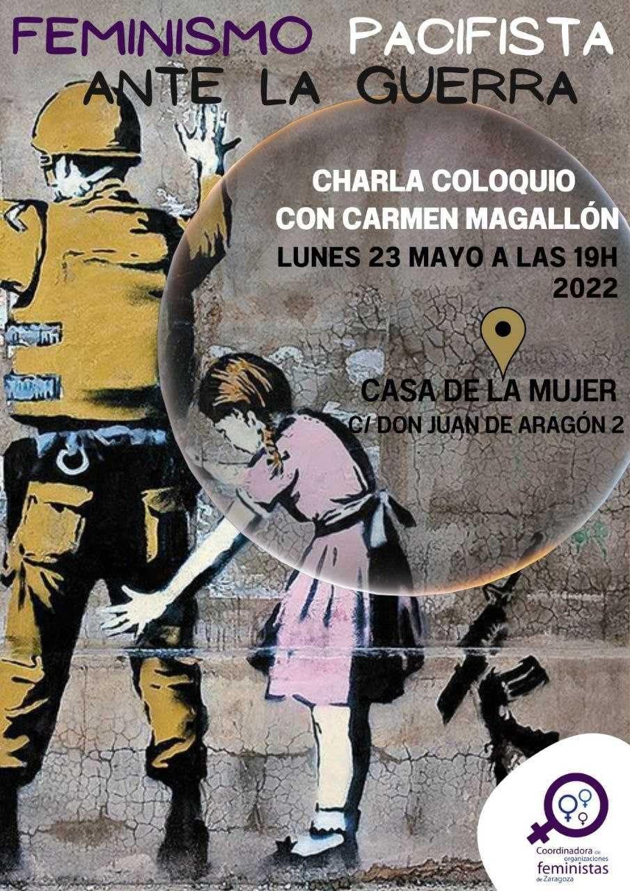 Charla-coloquio Feminismo pacifista ante la guerra