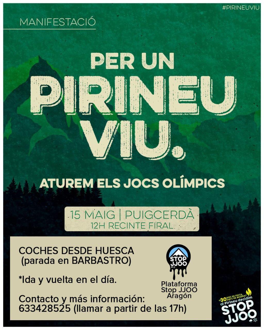 Manifestació Per un Pirineu Viu