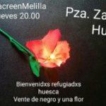 Concentración contra la masacre en Melilla