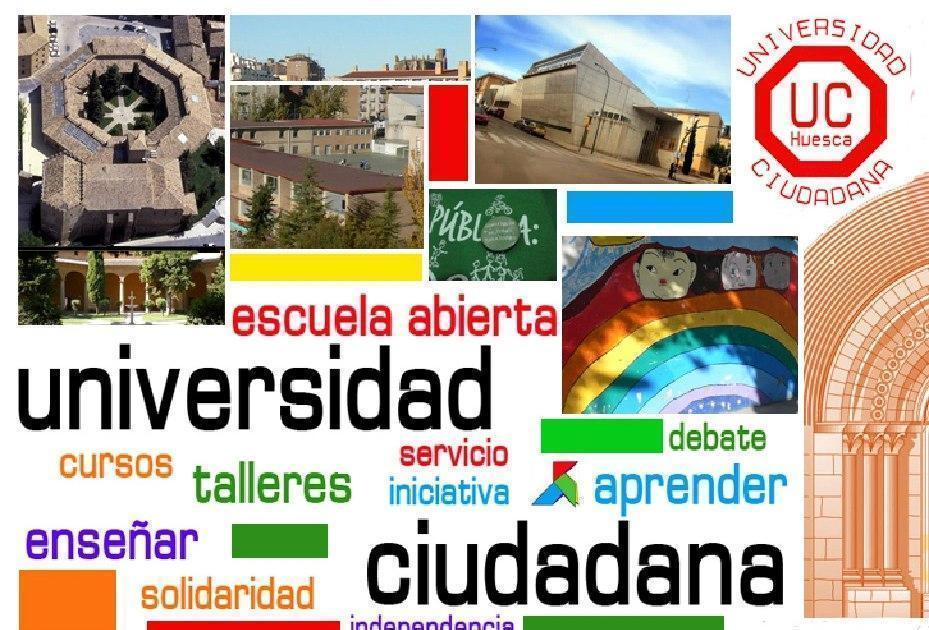 Actividades de la Universidad Ciudadana de Huesca en el entorno del CRMAHU
