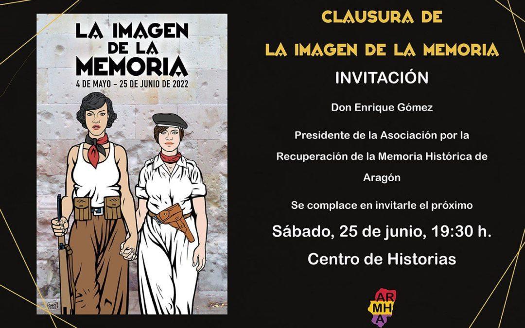 Clausura de la imagen de la memoria