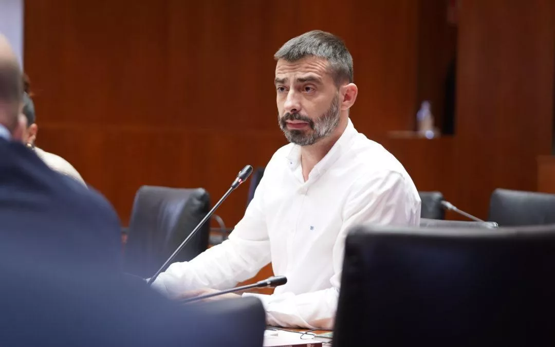 Álvaro Sanz denuncia en las Cortes de Aragón la complicidad del Gobierno autonómico con la industria armamentística