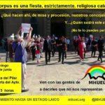 Concentración Hacia un Estado laico de MHUEL