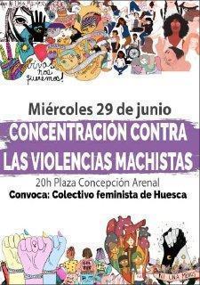 Concentración contra las violencias machistas