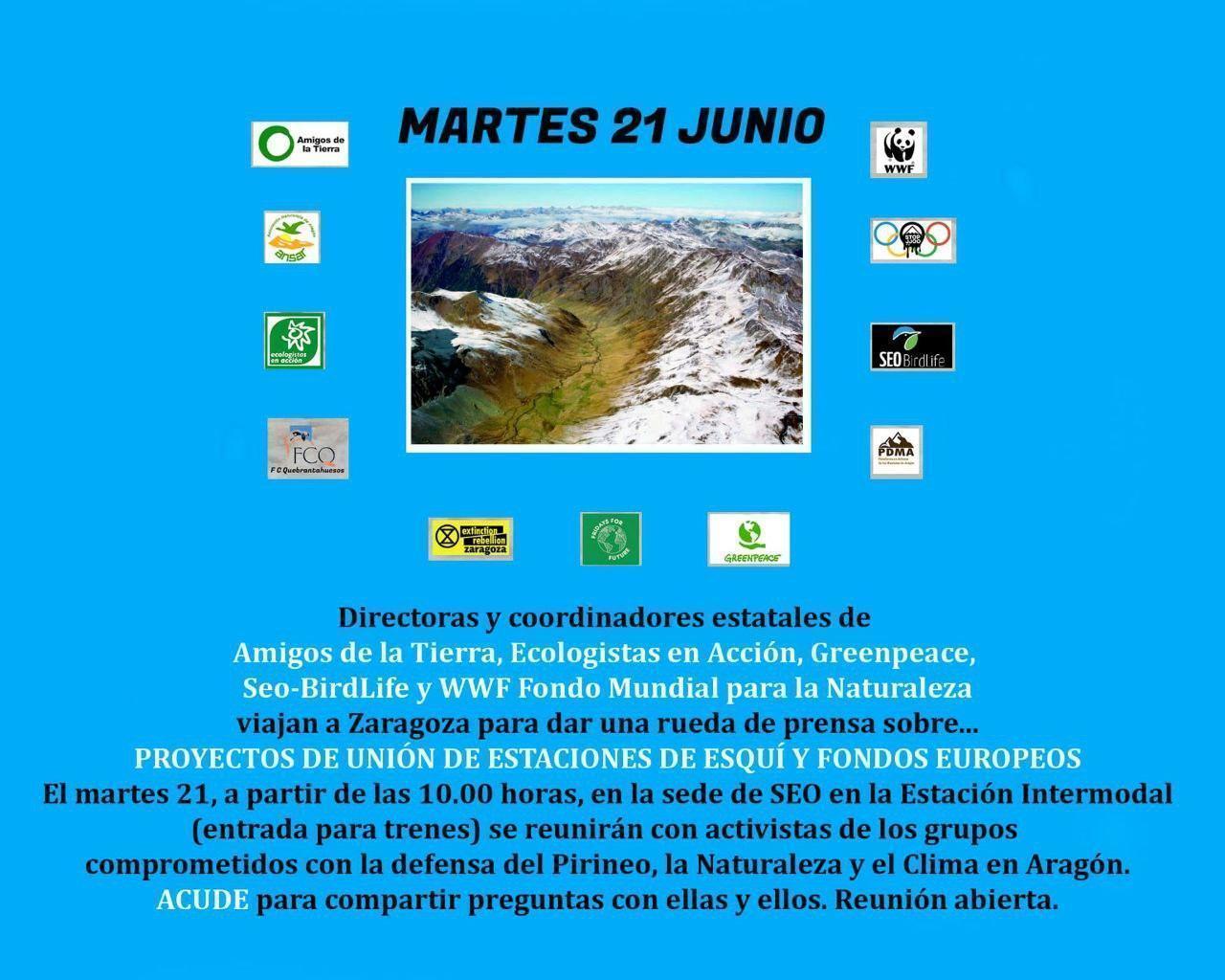 Reunión abierta Proyectos de Unión de Estaciones de Esquí y fondos europeos