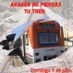 Concentraciones Aragón no Pierdas tu tren: Monzón