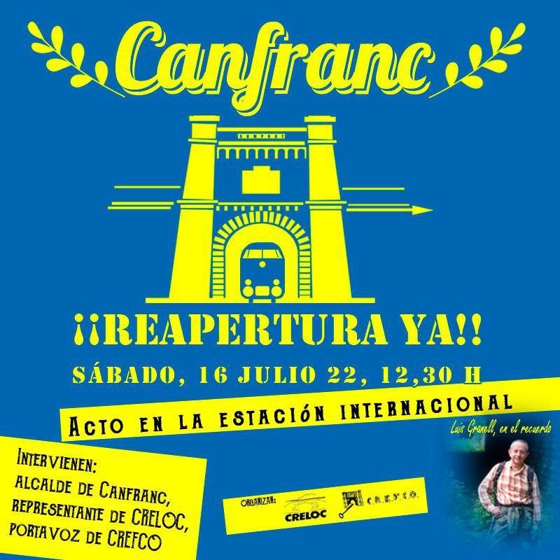 Canfranc ¡Reapertura Ya!