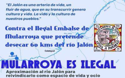 Nos sumamos a los actos reivindicativos convocados para proteger al río Jalón y a sus afluentes
