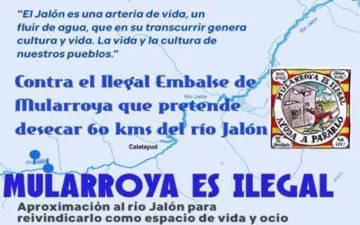 Nos sumamos a los actos reivindicativos convocados para proteger al río Jalón y a sus afluentes