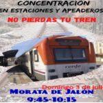 Concentraciones Aragón no Pierdas tu tren: Morata de Jalón