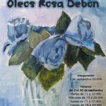 Exposición óleos Rosa Debón