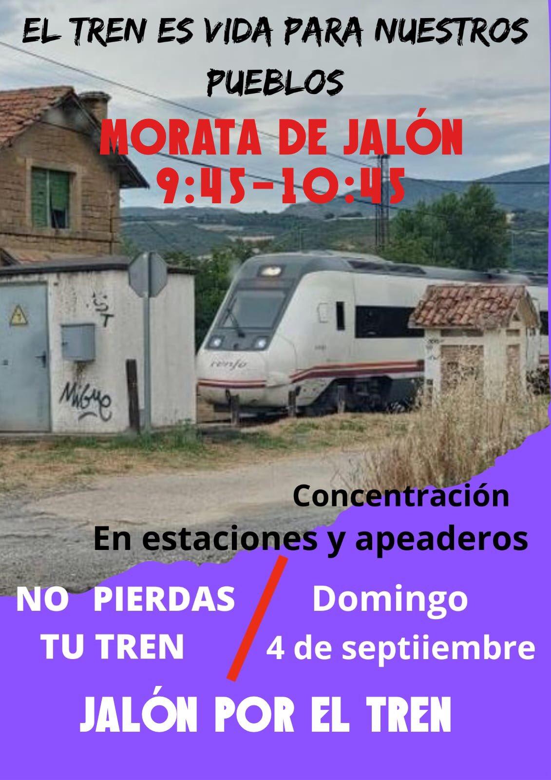 Aragón no pierdas tu tren: Morata de Jalón