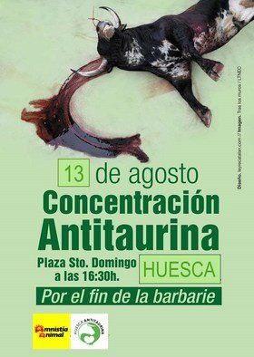 Concentración Antitaurina en Huesca