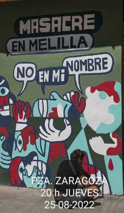 Concentración recuerdo Masacre de Melilla