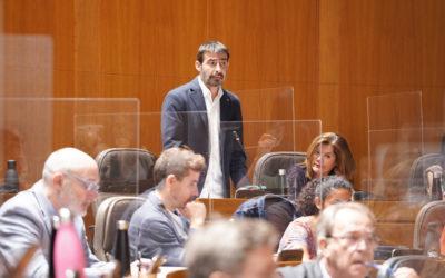 Sanz exige a Lambán «compromiso claro» con la lucha frente al cambio climático