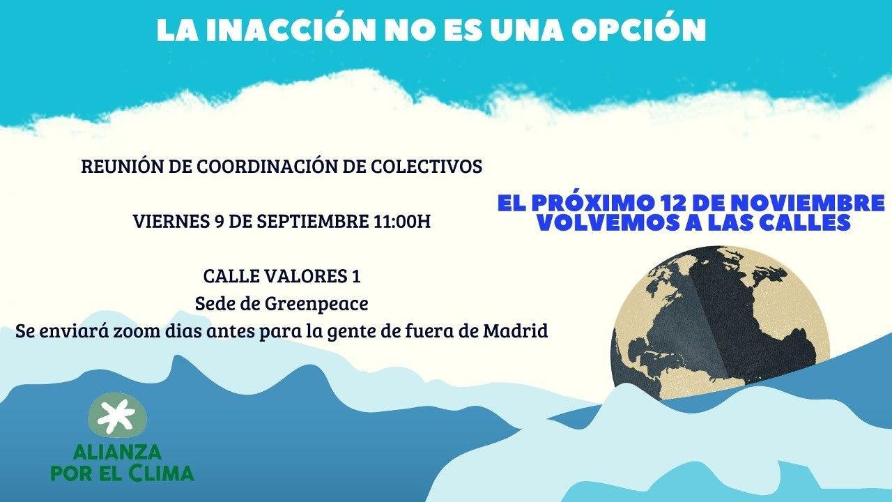 Reunión de coordinación de colectivos
