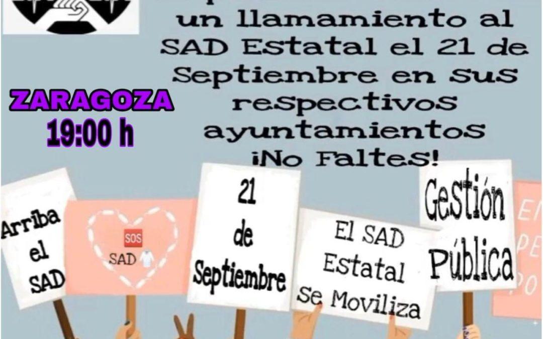 Concentración por un servicio público de calidad