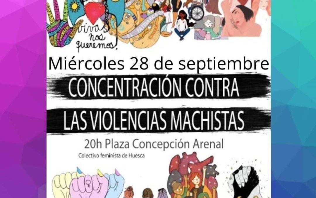 Concentración contra las violencias machistas