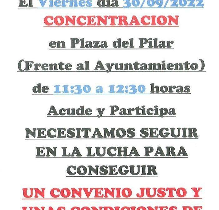 Concentración Avanza Zaragoza