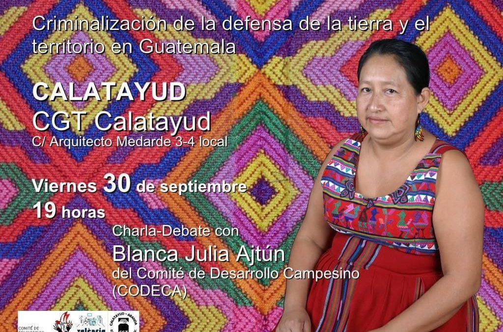 Charla-debate con Blanca Julia Atjún