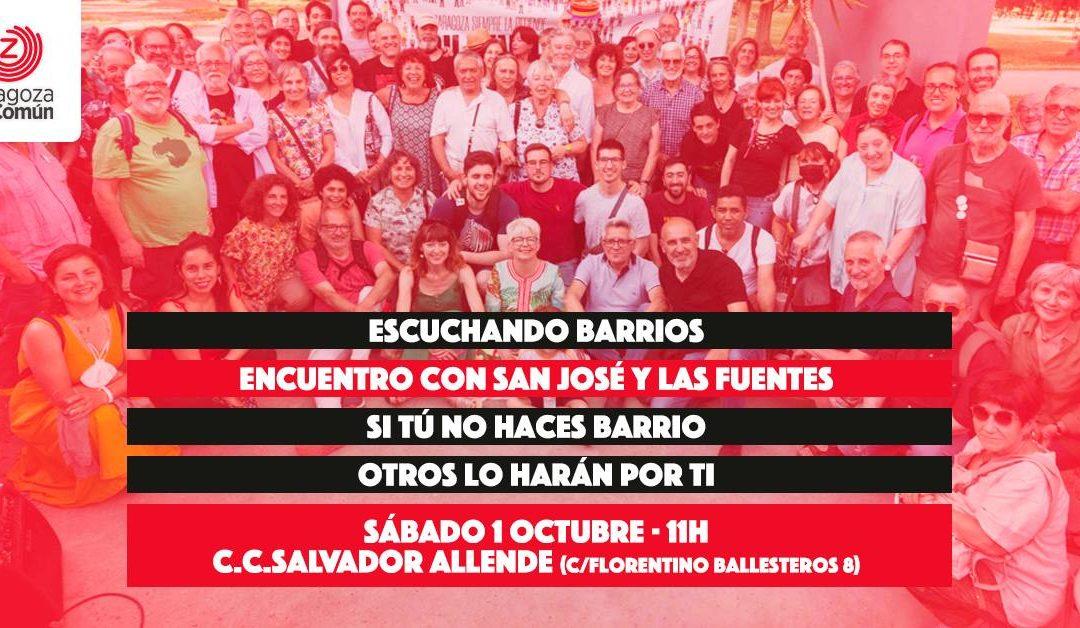 Encuentro de ZeC con San José y Las Fuentes